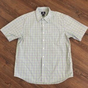 Bullhead Short Sleeve Plaid Shirt Large